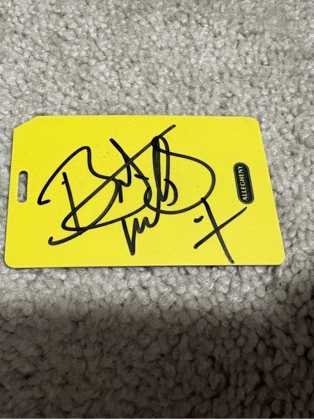 Brett Michaels Poison Signed Autographed VIP Backstage Pass